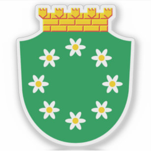 Adesivo Casaco de armas de Raseborg (Raasepori), Finlândia