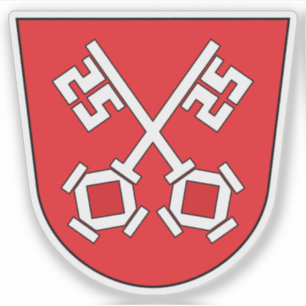 Adesivo Casaco de armas de Regensburg, Alemanha