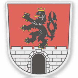 Adesivo Casaco de armas de Rožnov pod Radhoštěm, Tchecia
