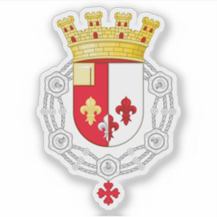 Adesivo Casaco de armas de San Antonio de Areco, Argentina