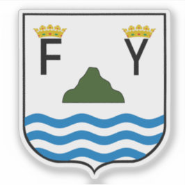 Adesivo Casaco de armas de San Felipe de Puerto Plata