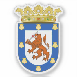 Adesivo Casaco de armas de Santiago, Chile