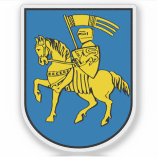 Adesivo Casaco de armas de Schwerin, Alemanha