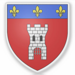 Adesivo Casaco de armas de Tournai, Bélgica