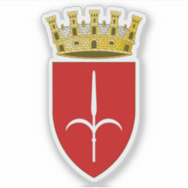 Adesivo Casaco de armas de Trieste, Itália