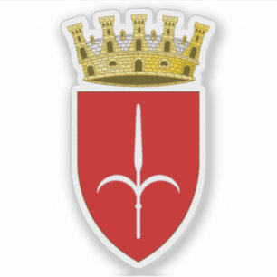 Adesivo Casaco de armas de Trieste, Itália