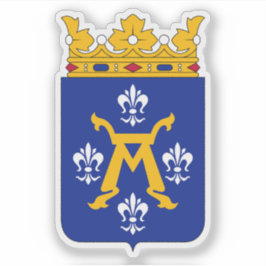 Adesivo Casaco de armas de Turku, Finlândia