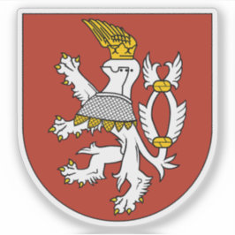 Adesivo Casaco de armas de Ústí nad Labem, República Checa