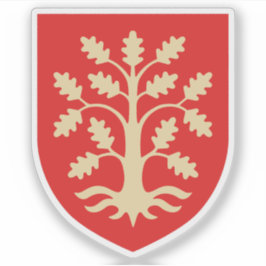 Adesivo Casaco de armas do condado de Agder, Noruega