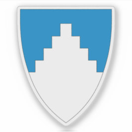 Adesivo Casaco de armas do condado de Akershus, Noruega