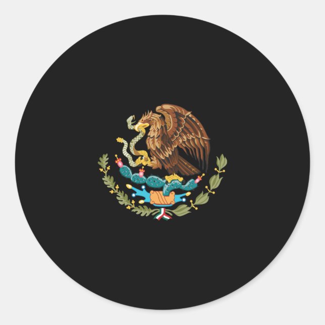 Adesivo Casaco de Armas do México (Frente)