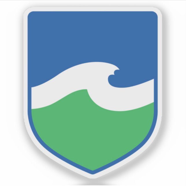 Adesivo Casaco de armas do município de Gribskov (Frente)