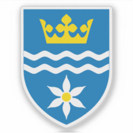 Adesivo Casaco de armas do município de Halsnæ