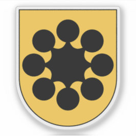 Adesivo Casaco de armas do município de Hofors, Suecia