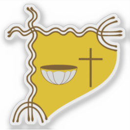 Adesivo Casaco de armas do Padre Las Casas, Chile