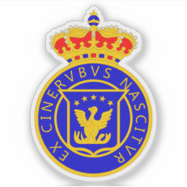 Adesivo Casaco de armas do Reino do Haiti (1814-1820)