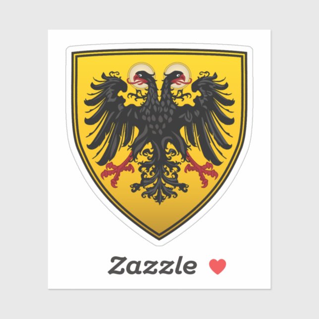 Adesivo Casaco de armas do Sacro Império Romano (Folha)