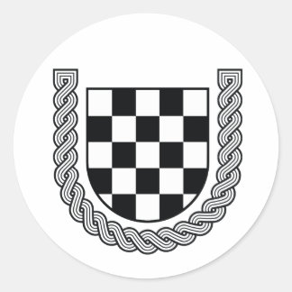 Adesivo Casaco de armas históricas da Croácia