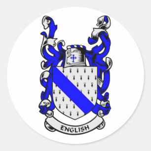 Adesivo CASACO de Armas INGLÊS