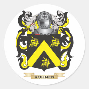 Adesivo Casaco de Armas Kohnen (Crest Familiar)