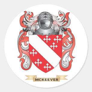 Adesivo Casaco de Armas McKeever (Crest Familiar)