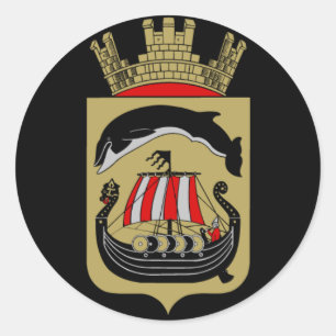 Adesivo Casaco de armas norueguesas