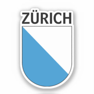 Adesivo Casaco de armas Zürich