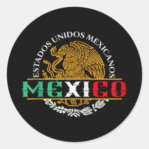 Adesivo Casaco De Braços Da Águia Mexicana Aguila Escudo N