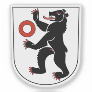 Adesivo Casaco de braços de Appenzell, Suiça