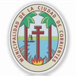 Adesivo Casaco de braços de Corrientes, Argentina