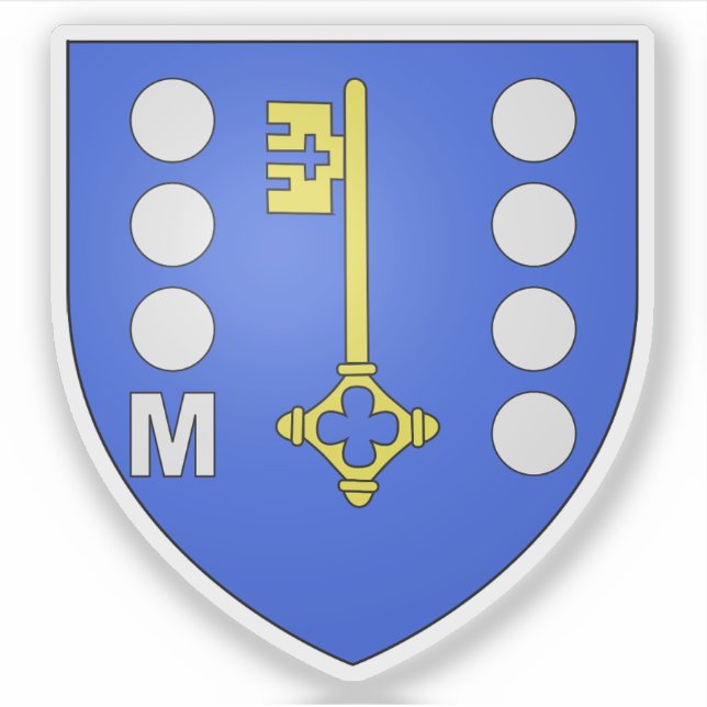 Adesivo Casaco de braços de Miramas, Bouches-du-Rhône (Frente)