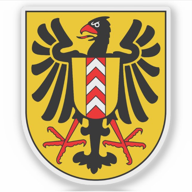 Adesivo Casaco de braços de Neuchâtel, Suiça (Frente)