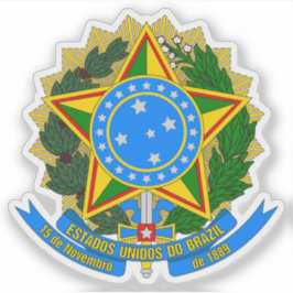 Adesivo Casaco do Brasil (1889-1968)