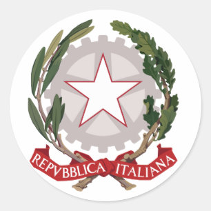 Adesivo Casaco Oficial Italiano De Armamento Heraldry