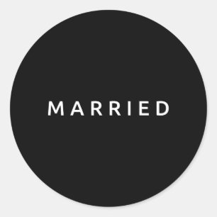 Adesivo Casado Marido Esposa Casamento Noiva Casal Engraça