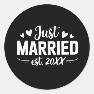 Adesivo Casados Personalizado Est Festa de Casamento Espos