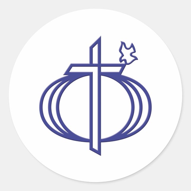 Adesivo Casais Para Logotipo De Cristo (Frente)