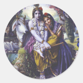 Adesivo Casal All-Attrative Radha Krishna
