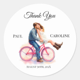 Adesivo Casal Artístico Casual Romântico Moderno