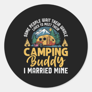 Adesivo Casal de Camping Divertido Amantes de Camping Parc