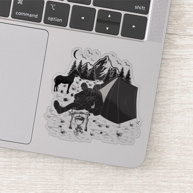 Adesivo Casal De Música Para Celebrar namorados (Detalhe)