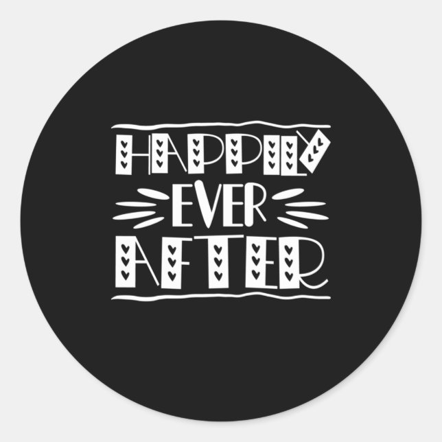 Adesivo Casal é feliz para sempre (Frente)