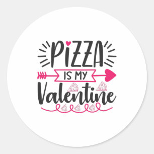 Adesivo Casal Gift Pizza É Meu Namorados