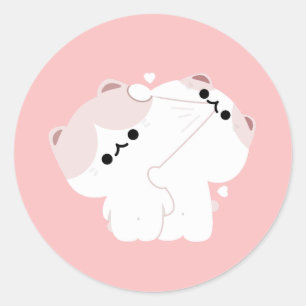 Adesivo Casal Manx Cat