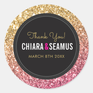 Adesivo CASAL SEAL  preto-de-relva-de-ouro rosa moderno