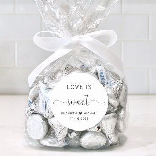 Adesivo Casamento Agradecimento Amor É Doce