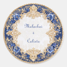 Casamento Barroco em Ouro Azul Safira Vitoriano Re