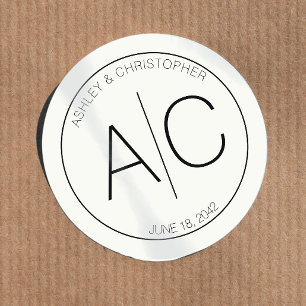 Adesivo Casamento Branca Moderno Minimalista