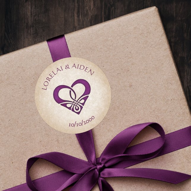 Adesivo Casamento Celtic Viking Fantasy (Criador carregado)