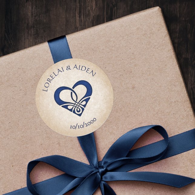 Adesivo Casamento Celtic Viking Fantasy (Criador carregado)